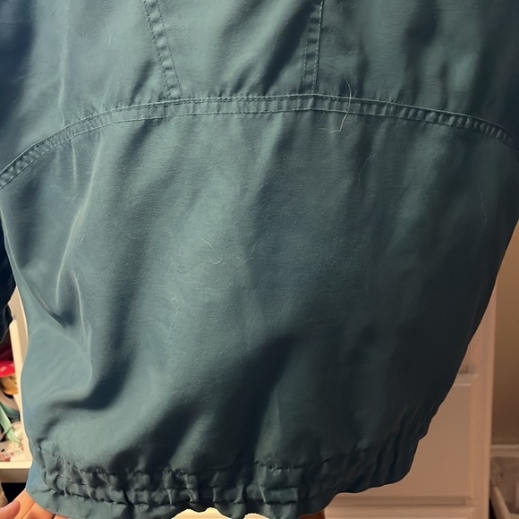 Towne by London Fog teal winter coat with zip out puffer lining, medium - Picture 9 of 15